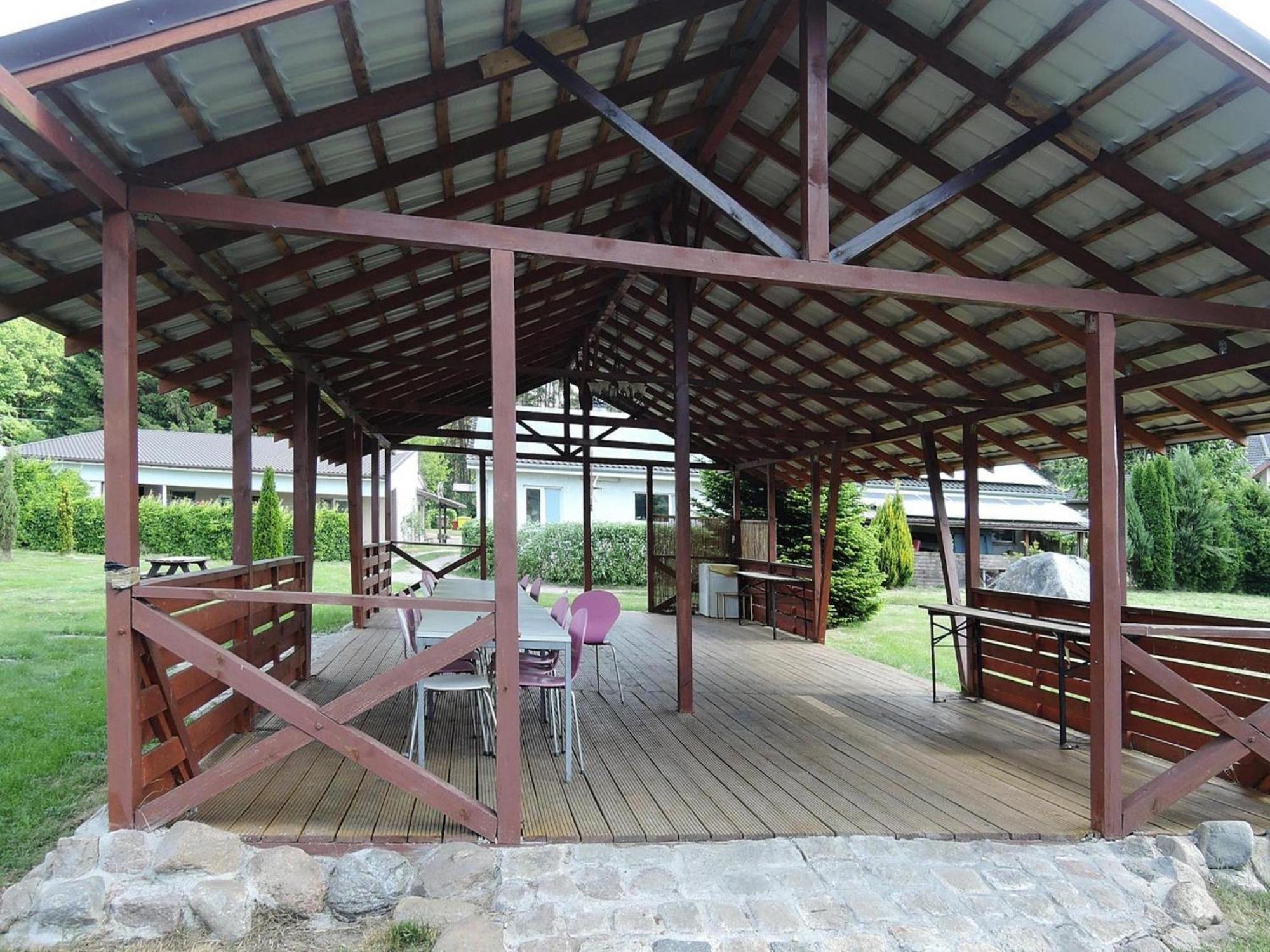 Holiday House In Szczecin At The Lake With The Terrace Екстериор снимка